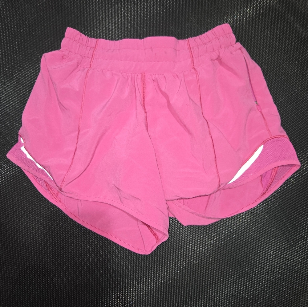 lululemon athletica Hot Pink Running Shorts